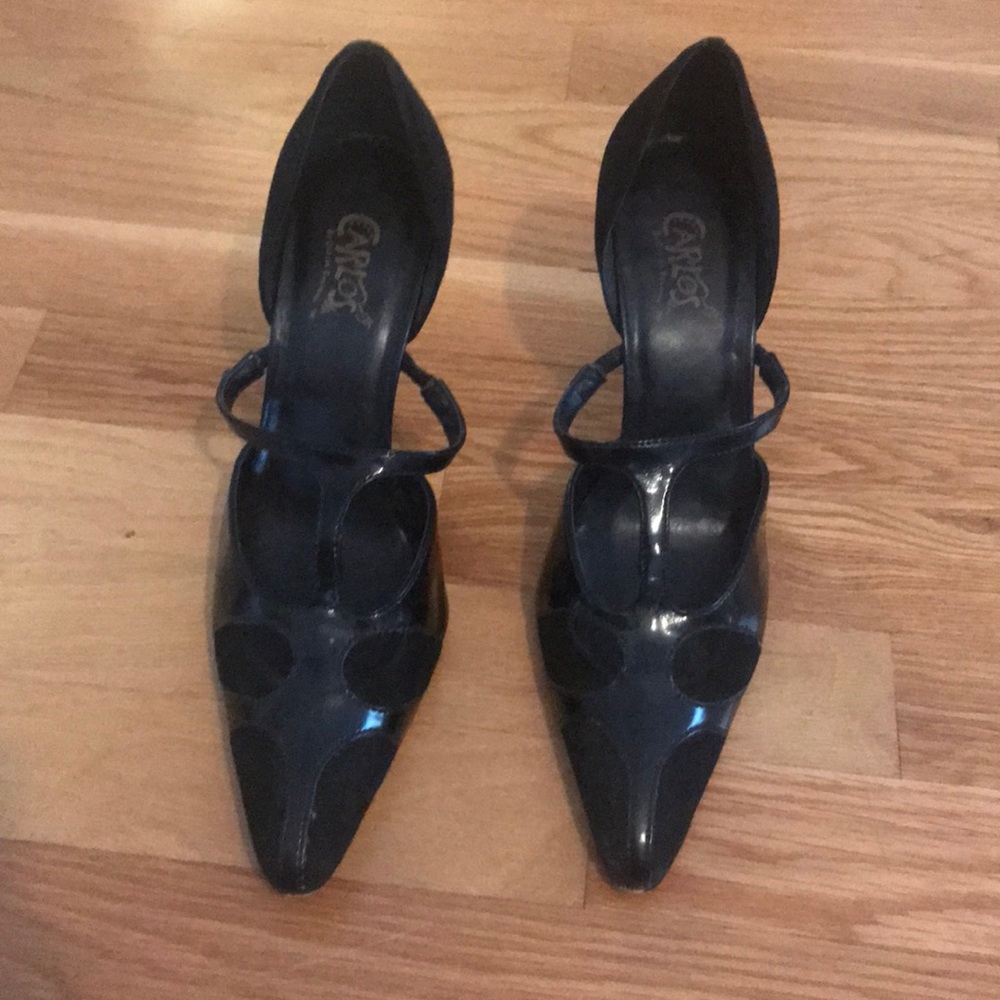 Carlos Santana black heels